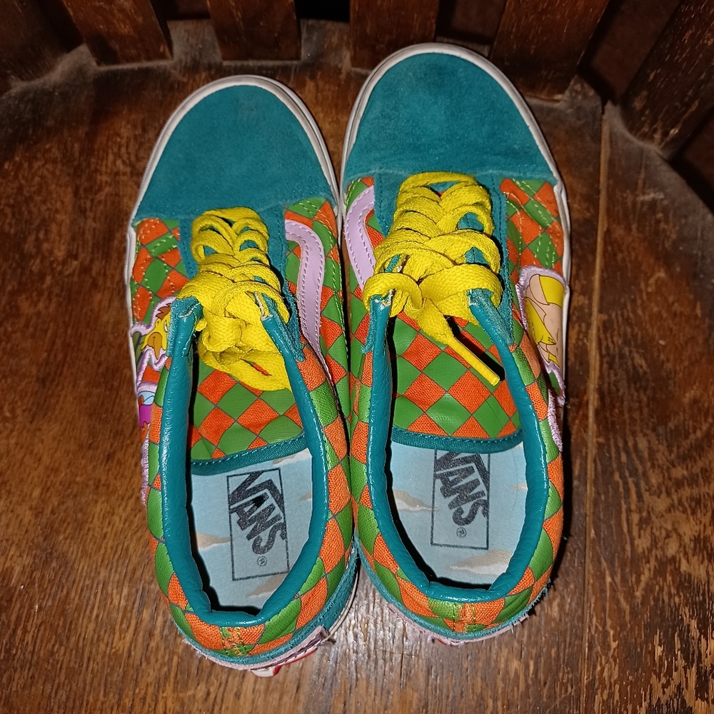 Vans Old Skool Simpsons "Moes" ladies 5.5 Cowabunga!